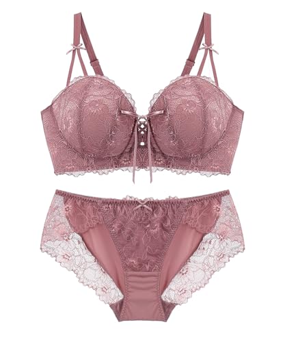 [ツーハッチ] ブラジャー ショーツセット ノンワイヤー ワイヤーレス 谷間 盛れる かわいい おしゃれ ..