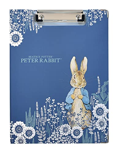 セントレディス(St.Lady's)ピーターラビット クリップボード Doodle Dell ネイビー【ST-ZP0031】 A4サ..
