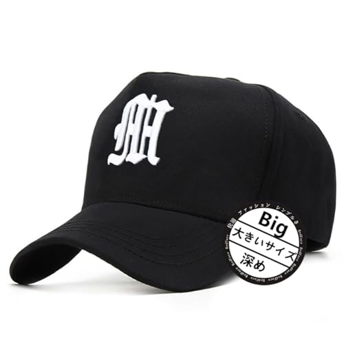 [Odejaa] キャップ メンズ レディース 大きいサイズ 帽子 コットン 深め 紫外線対策 日よけ 型崩れない 無地 シンプル 人気 おしゃれ かっこいい 野球帽 登山・釣り・アウトドアなどに 調整可