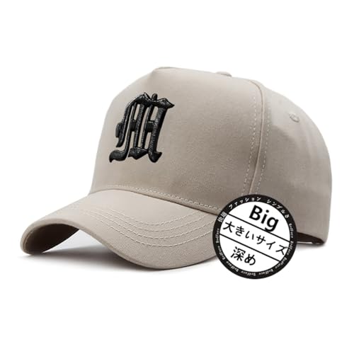 [Odejaa] キャップ メンズ レディース 大きいサイズ 帽子 コットン 深め 紫外線対策 日よけ 型崩れない 無地 シンプル 人気 おしゃれ かっこいい 野球帽 登山・釣り・アウトドアなどに 調整可