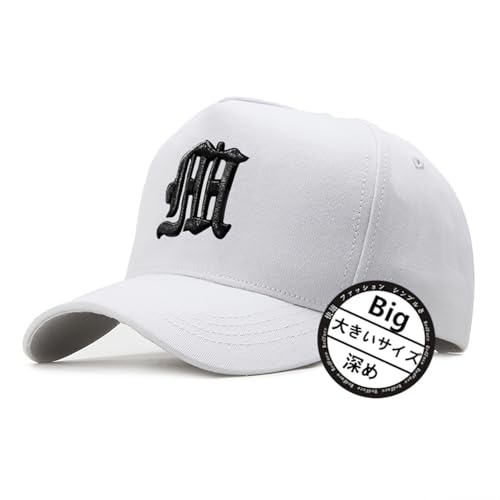 [Odejaa] キャップ メンズ レディース 大きいサイズ 帽子 コットン 深め 紫外線対策 日よけ 型崩れない 無地 シンプル 人気 おしゃれ かっこいい 野球帽 登山・釣り・アウトドアなどに 調整可