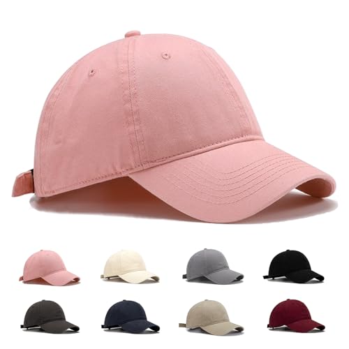 [Senteria] キャップ メンズ レディース 大きいサイズ 帽子 無地 深めタイプ 紫外線対策 日よけ 人気 シンプル おしゃれ 野球帽 調整可能 ゴルフ アウトドア ランニング スポーツ 登山 釣り 男