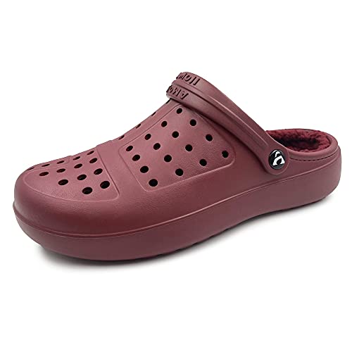 [アモジ] ボアサンダル 冬用 サンダル メンズ スリッパ レディース ルームシューズ 冬 サボ クロッグ ムートン あったか ボア モコモコ ふわふわファー 防寒 暖かい 冬 ふゆ 室内履き 外履き