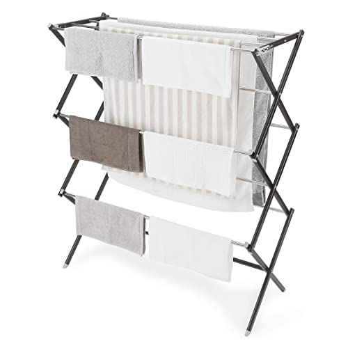 WY 物干しスタンド おしゃれ 折りたたみ コンパクト 伸縮できる ステンレス スタイリッシュ 室内物干し 伸縮 洗濯物干し 室内 物干し 部屋干し ラック 室内干し タオル干し ベランダ 浴室干