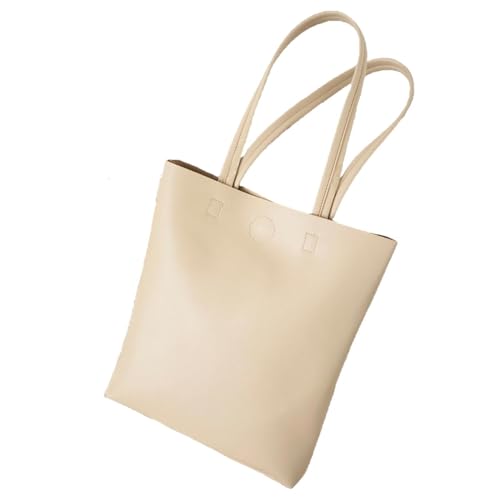 [goodspoon] トート バッグ ハンドバッグ 縦型 レディース 丈夫な生地 鞄 おしゃれ シンプル 軽量 A4対..