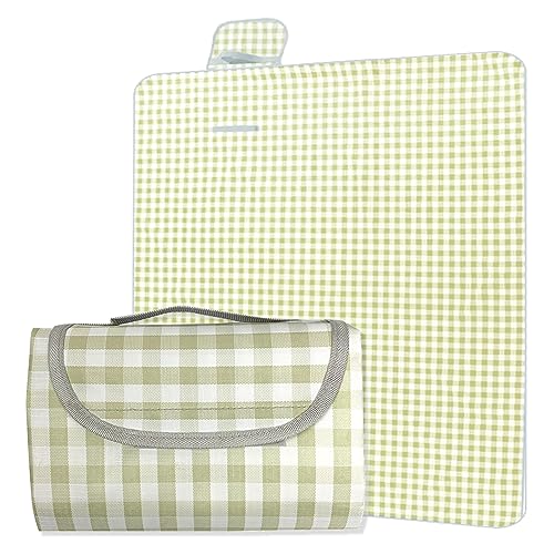 DanYun レジャーシート ピクニックシート 大判 200cm×200cm 4-8人 防水 防湿 ピクニックマット チェッ..