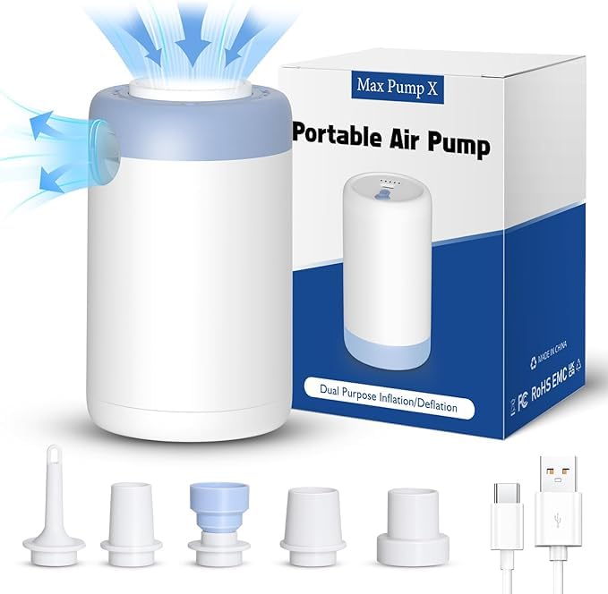 【電動ポンプ単品】 USB充電式電動ポンプ 布団圧縮機吸引機 掃除機不要 圧縮袋専用電動吸引機 コードレス コンパクト 軽量 手のひらサイズ 充電式 引気圧4000Pa