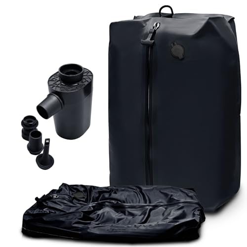 OPOALO 真空圧縮バッグ 圧縮袋 電動エアポンプ付き 圧縮トラベルバッグ リュックに入れる スーツケース用 オーガナイザーバッグ 3泊4泊 大容量 省スペー...