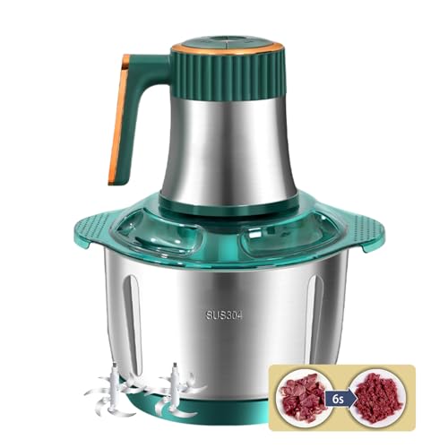 「野菜/肉/果物を絞る、卵を割る、小麦粉をこねる」 MACOLAUDER フードプロセッサー 5L大容量 電動肉挽..