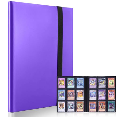カードファイル カードバインダー シールファイル 9ポケット 360枚収納 表紙はPP素材 弾性包帯バインド..