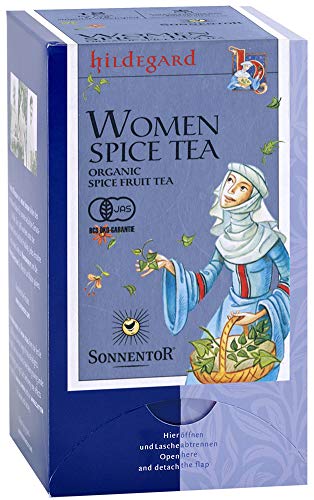 SONNENTOR ゾネントア ハーブティー 女性のためのお茶 オーガニック ティーバッグ 18袋 ノンカフェイン ヒルデガルト 有機 SO02209