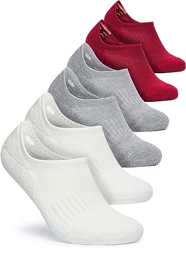 [テスラ] 靴下 スポーツソックス 男女兼用 6足組 [抗菌防臭・吸汗速乾] 脱げない くるぶし ショート クッション アウトドア カジュアル ソックス フットカバー メンズ レディース MZS24-JPO_L