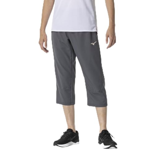 [ミズノ] トレーニングウェア ムーブクロス ハイブリッド 7分丈 パンツ 吸汗速乾 ストレッチ ジャージ ..