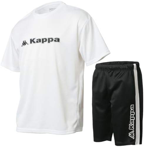 [カッパ] トレーニングウェア メンズ 上下セット ジャージ 半袖 ドライ パンツ 別注 M L LL 3L 4L 5L 6L ルームウェア セットアップ 柄A 3L