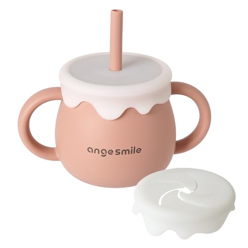 ベビーマグ シリコンマグ ふた付き こぼれにくい ストローマグ シリコン おやつケース スナックカップ ..