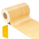 マスキングテープ 木目 ?長10m 幅10cm リメイクシート 木目 木口テープ 窓枠用リメイクシート はがせる 強い粘着 防水 厚手 道具付き