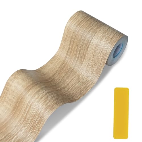 Cosnight マスキングテープ 木目 リメイクシート 幅10cm×長さ10m 厚手 強い粘着力 木目 テープ 防水 剥がせる 壁紙シール 多用途 窓枠/ドア...