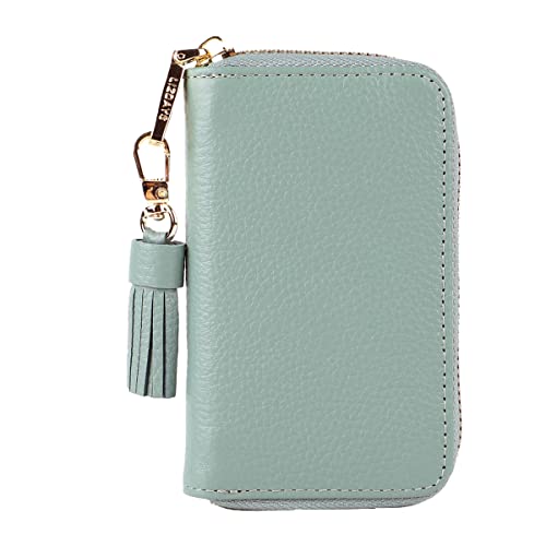 [リズデイズ] キーケース レディース スマートキー 革 車 トップレザー メンズ (スカイブルー)