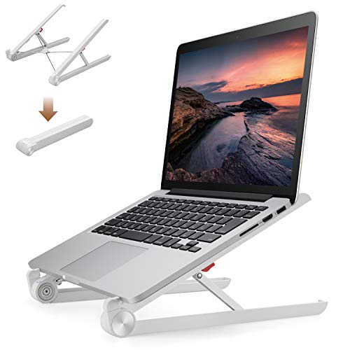 エレコム ノートPCスタンド 折りたたみ コンパクト 2段階角度調整 ~15.6インチノートPC対応 折りたたみ時サイズ:幅46×奥行290×高さ30mm 耐荷重:15kg ホワイト PCA-LTSC2WH