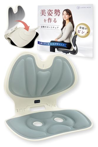 【Tarzan掲載x柔道整復師監修】 姿勢サポートチェア 姿勢矯正 骨盤矯正 椅子 腰痛 姿勢改善 座椅子 腰..