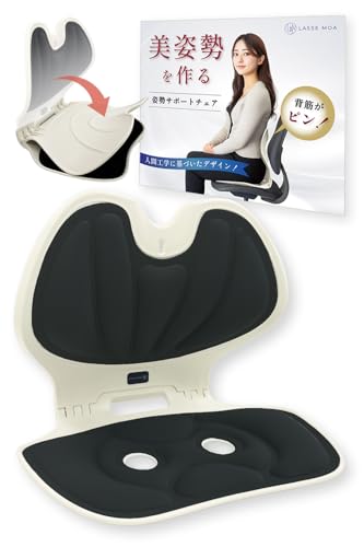 【Tarzan掲載x柔道整復師監修】 姿勢サポートチェア 姿勢矯正 骨盤矯正 椅子 腰痛 姿勢改善 座椅子 腰..