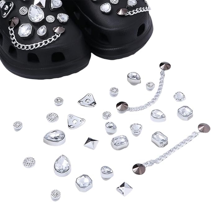 [grandslamEX] シューズチャーム ジビッツ シューチャーム 靴チャーム クロッグ用 チャーム スタッズ ..