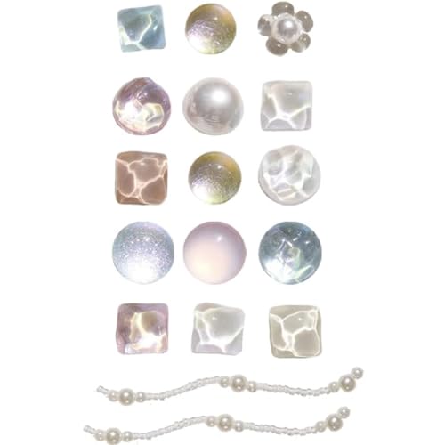 [GrandslamEX] シューズチャーム キラキラ クリスタル パール ジビッツ 靴チャーム クロッグ用 サンダ..