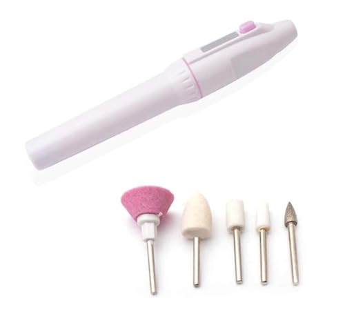 wanbao SZB 電動ネイルケア 電動 爪やすり ネイルケアセット ネイルポリッシャー 角質除去 爪磨き (1組セット)