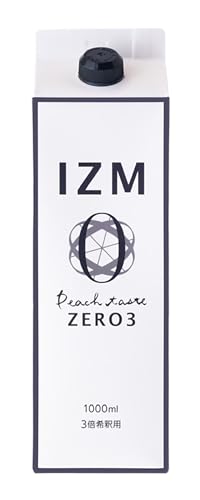 酵素ドリンク IZM ZERO3 イズム ゼロスリー カロリーゼロ PEACH TASTE ピーチ味 1000ml