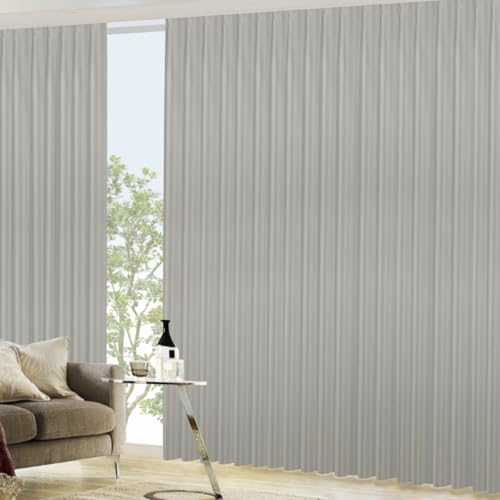 [カーテンくれない] 節電対策に【断熱カーテン】 完全遮光生地使用の1級遮光カーテン 遮音 防音効果で生活音を軽減 高い断熱効果 冷暖房効率アップ！「C,S Weaving Rich」 サイズ：幅100×丈190cm