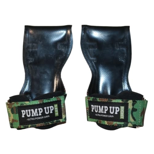 パワーグリップ 筋トレ グローブ 懸垂 手首 サポーター グリップ トレーニンググローブ (カモ, S)