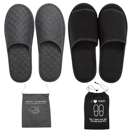 [cocoriko] 携帯スリッパ 折りたたみ 収納ケース付き メンズ レディース 底面滑り止め加工 学校 旅行 ..