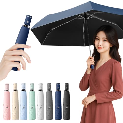 Prv【 雑誌掲載/スマホより軽いのに大きい！ 】折りたたみ傘 晴雨兼用 自動開閉 大きい 濡れない 102cm..