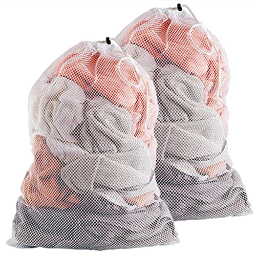 cobalt planet 洗濯ネット 巾着 大 ランドリーネット 布団 せんたくネット 60x90cm 特大 洗濯機 ネット 粗目 メッシュ 角型 巾着タイプ...