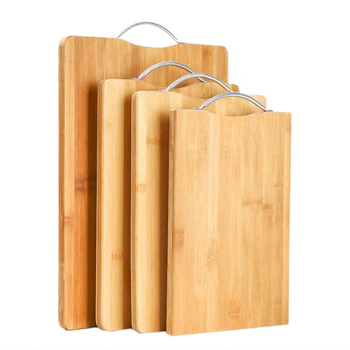 OKUYOSHI 竹製まな板 カッティングボード キッチンボード 抗菌 速乾性 バンブー ナチュラル 天然竹 45*32*1.8cm