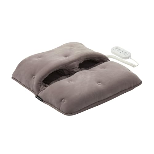 アテックス ATEX ボディケア用品 足 足裏 ヒーター 振動 あったか おやすみフットケア AX-HX123gr グレー