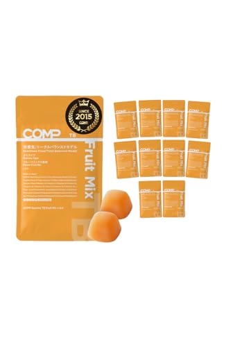 COMP Gummy TB (v.3.0 500g 2,000kcal 10袋1箱) 完全食 グミ UHA味覚糖共同開発 たんぱく質 必須アミノ..