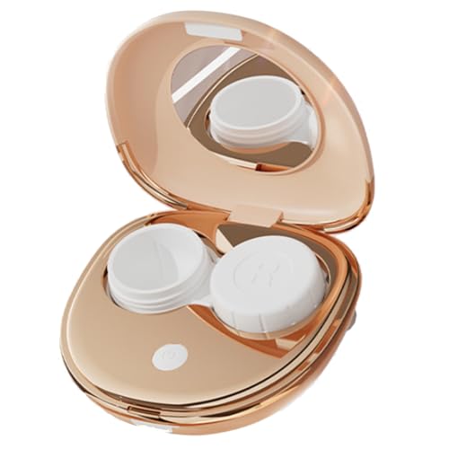 コンタクト 音波洗浄機 ゴールド 新型 コンタクト洗浄機 音波コンタクト洗浄機 USB充電式 電動 振動 回..