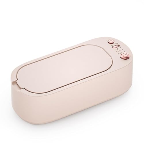 充電式ポータブル超音波洗浄器 メガネ洗浄機 ジュエリー洗浄機 家庭用 強い振動 Type-Cポート充電 3段..