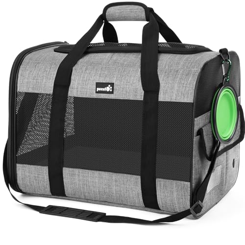 Pecute 猫 キャリー バッグ 手提げ キャリー ショルダー ペット キャリーバッグ 猫 ウサギ 小型犬 小動..