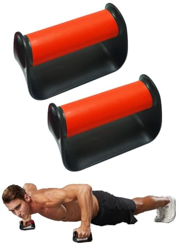 Kurop プッシュアップバー ブラケット 2個セット 腕立て伏せ 筋トレ器具 軽量 簡易 持ち運び 旅行 出張..