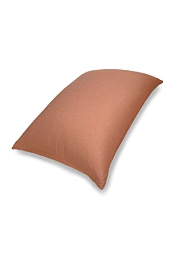 Out Style ビーズクッションカバー 特大 ビッグ (テラコッタ オレンジ)