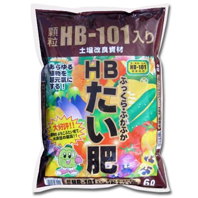 鹿沼興産 HB-101顆粒入り HBたい肥 6L 3袋