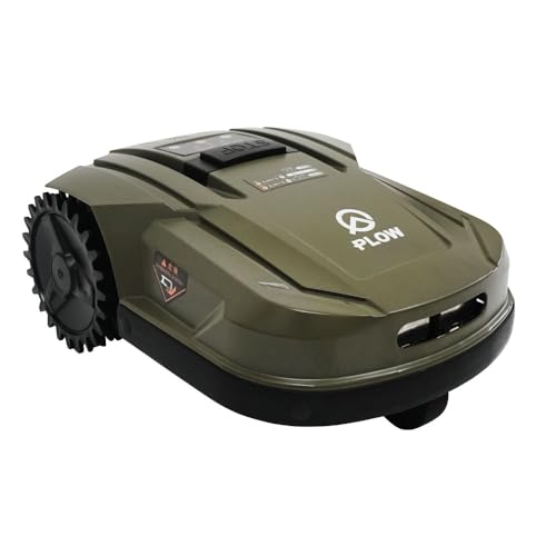 PLOW ロボット芝刈機 AGC180 スケジュール管理 遠隔操作 スマホ アプリ対応 家庭用 ワイヤー