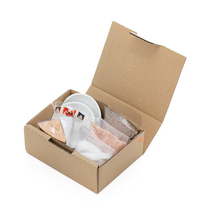 【送料無料】【 伊勢 宮忠 】【 風水 盛り塩 お試しセット 】(縦5cm 横4.9cm) 9回分 清めの塩 お祓い お供え おはらい 木曽桧 陶 お皿 セット 盛り塩固め器 岩塩 天然岩塩 ローズ ブラック 白 盛塩 もりしお オリジナル 刻印