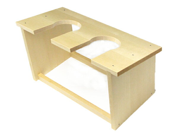 【 伊勢 宮忠 】【 瓶子乾燥台 7寸用 】縦20cm 横45.8cm 高さ24cm 神棚 神具 瓶子 台 乾燥