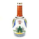【 伊勢 宮忠 】【 九谷神酒 1尺 】幅14cm 高さ30.2cm 神棚 神具 神祭具 土器 九谷焼 御酒 神酒 おみき お供え 神饌 酒器 徳利