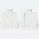 【 伊勢 宮忠 】【 角榊立 人造石 中 】幅14cm 行14cm 高さ18cm 神棚 神具 土器類 花瓶 セメント 土器類 お榊 さかき