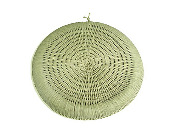 【 伊勢 宮忠 】【 円座 とび 輸入 約55cm 】神棚 神具 外祭用具 座 ウズ 渦 座布団 敷物 い草