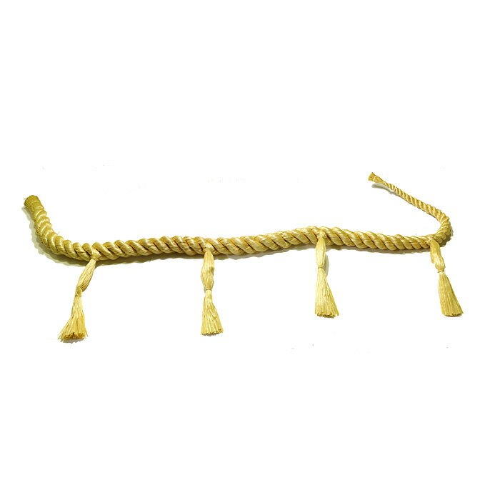 【 伊勢 宮忠 】【 しめ縄 合繊製 牛蒡型 9尺×径6cm 細房4本付 No.7 】全長270cm 直径6cm 注連縄 正月飾り しめ縄飾り 神棚飾り 神棚 飾り